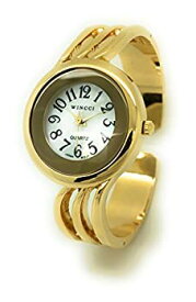 【中古】【輸入品・未使用】女性用エレガントなメタルバングルカフファッション腕時計パールダイヤルWincci