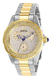 【中古】【輸入品・未使用】Invicta Women's 28433 Angel Quartz Multifunction Pave%カンマ% White Dial Watch