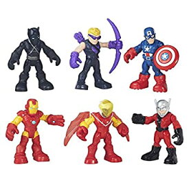 【中古】【輸入品・未使用】Playskool Marvel Heroes Super Hero Adventures Captain America Super Jungle Squad