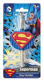 【中古】【輸入品・未使用】DC Superman Logo Soft Touch PVC Key Holder [並行輸入品]