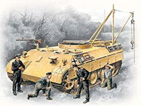 【中古】【輸入品・未使用】ICM Models Bergepanther with German Tank Crew Building Kit [並行輸入品]