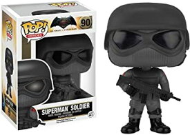 【中古】【輸入品・未使用】Funko POP Heroes: Batman vs Superman - Superman Soldier Action Figure [並行輸入品]