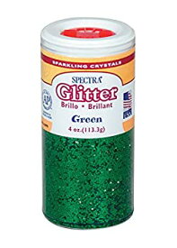 【中古】【輸入品・未使用】Pacon Spectra Glitter Sparkling Crystals%カンマ% Green%カンマ% 4-Ounce Jar (91660) [並行輸入品]