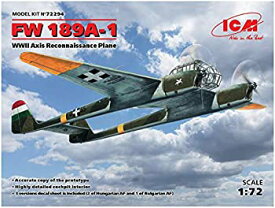 【中古】【輸入品・未使用】ICM 1/72 ドイツ空軍 フォッケウルフFw189A-1 偵察機 プラモデル 72294