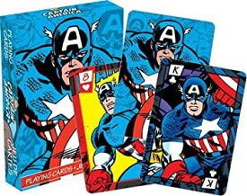 【中古】【輸入品・未使用】Marvel（マーベル）Captain America Comics（キャプテン・アメリカ）Playing Card（トランプ） [並行輸入品]