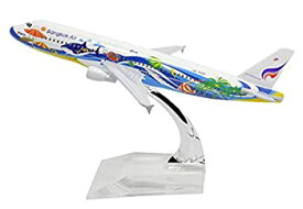 【中古】【輸入品・未使用】TANG DYNASTY(TM) 1:400 16cm Air Bus A320 Bangkok Air Metal Airplane Model Plane Toy Plane Model [並行輸入品]
