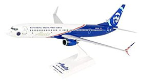 【中古】【輸入品・未使用】Daron Worldwide Trading Skymarks Alaska 737-900 1/130 Veterans Plane Model [並行輸入品]