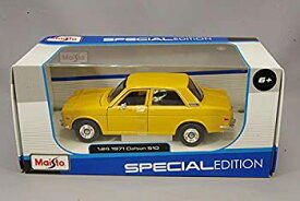 【中古】【輸入品・未使用】マイスト 1/24 1971 ダットサン 510 イエロー