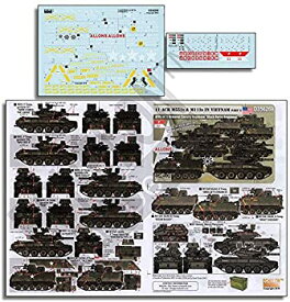 【中古】【輸入品・未使用】エシェロン 1/35 アメリカ軍 ベトナム戦争での第11装甲連隊パート3 プラモデル用デカール D356269