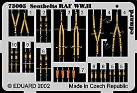 【中古】【輸入品・未使用】1:72 Eduard Photoetch Kit WWII Raf Seatbelts [並行輸入品]