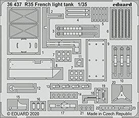 【中古】【輸入品・未使用】エデュアルド 1/35 フランス軽戦車 R35 エッチングパーツ (タミヤ用) プラモデル用パーツ EDU36437