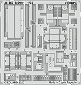 【中古】【輸入品・未使用】エデュアルド 1/35 M60A1 エッチングパーツ (タコム用) プラモデル用パーツ EDU36453