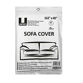 【中古】【輸入品・未使用】Furniture Sofa/Couch Cover (1 Pack) protects during moving 152 x 45 by Uboxes