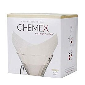 【中古】【輸入品・未使用】Chemex [ ケメックス ] コーヒーメーカー フィルターペーパー 6カップ用 100枚入 濾紙 FS-100 新生活 [並行輸入品]