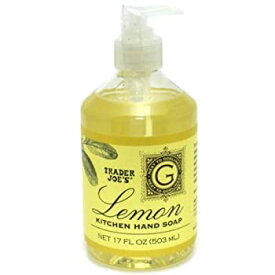 【中古】【輸入品・未使用】Trader Joe's トレーダージョーズ KITCHEN HAND SOAP Lemon レモン　キッチンハンドソープ　[並行輸入品]