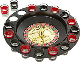 【中古】【輸入品・未使用】EZ Drinker Shot Spinning Roulette Game Set (16-Piece) [並行輸入品]