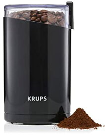 【中古】【輸入品・未使用】KRUPS F203 Electric Spice and Coffee Grinder with Stainless Steel Blades%カンマ% 3-Ounce%カンマ% Black [並行輸入品]