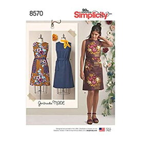 【中古】【輸入品・未使用】Simplicity Creative Patterns US8570U5 ドレス、U5 (16-18-20-22-24)