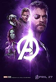 【中古】【輸入品・未使用】アベンジャーズインフィニティ戦争映画ポスター24x36%ダブルクォーテ% キャラクターアートフィルムプリント [並行輸入品]