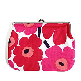 【中古】【輸入品・未使用】[ マリメッコ ] Marimekko ポーチ 037773-001 ホワイト／レッド Coin Purse MINI UNIKKO COIN PURSE white%カンマ% red 花柄 かわいい 北欧 化粧ポ