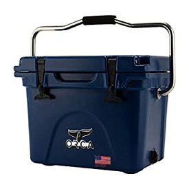 【中古】【輸入品・未使用】[ オルカ ] ORCA クーラーボックス Orca Coolers 20 クーラー 20QT 大型 約19L ORCNA020 Navy ハードクーラー クーラーBOX アウトドア キャンプ
