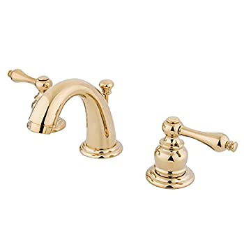 【輸入品・未使用】Kingston Brass KB912AL Two Handle 4 in. to 8 in. Mini Widespread Lavatory Faucet with Retail Pop-upのサムネイル