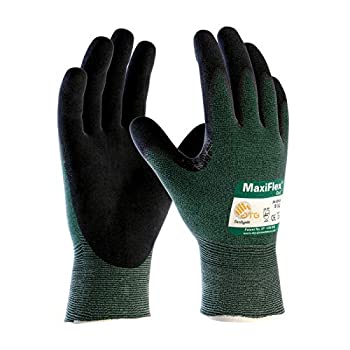 【即納】 SALE 99%OFF ATG 34-8743 L MaxiFlex Cut - Black Micro-Foam Nitrile Coated Palm And Fingers Large 12 Pair Per Box kagemaru.com kagemaru.com