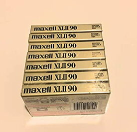 【中古】【輸入品・未使用】Maxell XLII IECタイプII 90分High Biasオーディオカセットテープ???7パック