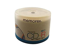 【中古】【輸入品・未使用】CDR-80 Memorex White Inkjet Printable in 50 Pack Cake Box [並行輸入品]