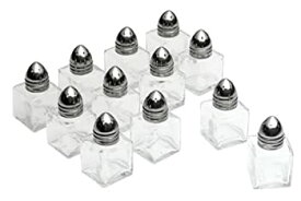 【中古】【輸入品・未使用】(1%カンマ% 12-pc.) - Tablecraft Products Mini Salt & Pepper Shakers%カンマ% Set of 6 salt & pepper shakers (12 Total Shakers)