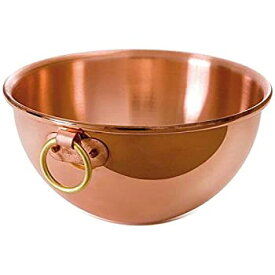 【中古】【輸入品・未使用】(26 cm%カンマ% With ring) - Mauviel M'Passion 2191.26 Copper 25cm /4.6L/4.6l Egg White Bowl with Ring