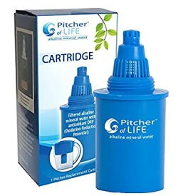 【中古】【輸入品・未使用】Pitcher of Life Alkaline Water Pitcher (2nd Generation) Replacement Filter by Life Ionizer