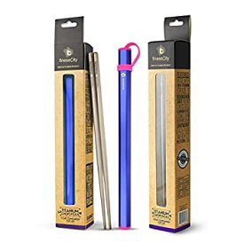 【中古】【輸入品・未使用】Titanium Chopsticks Extra Strong Ultra Lightweight Professional (Ti)%カンマ% Chopsticks Comes with Exclusive Quality Free Aluminium Case (