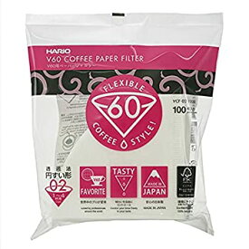 【中古】【輸入品・未使用】Hario V60 紙製コーヒーフィルター Size 02 VCF-02-100W-2S [並行輸入品]