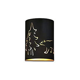 【中古】【輸入品・未使用】Vaxcel Katmai 2L 壁取り付け用燭台 ノーブルブロンズと真鍮ゴールド