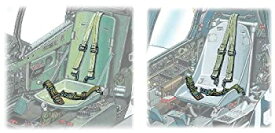【中古】ファインモールド 1/72 ナノ・アヴィエーションシリーズ 第二次世界大戦アメリカ軍機用シートベルト プラモデル用パーツ NA4
