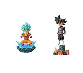 【未使用】【中古】ドラゴンボール超 World Collectable Diorama vol.1 2種 セット 孫悟空 ゴクウブラック 悟空ブラック