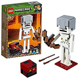 【中古】レゴ(LEGO) マインクラフト マインクラフト ビッグフィグ スケルトンとマグマキューブ 21150 ブロック おもちゃ 男の子