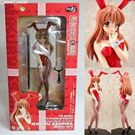 【中古-非常に良い】涼宮ハルヒの憂鬱 朝比奈みくる バニーガールVer レッドバニーVer (1/6スケールPVC塗装済み完成品)