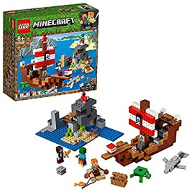 【未使用】【中古】レゴ(LEGO) マインクラフト 海賊船の冒険 21152 ブロック おもちゃ 男の子