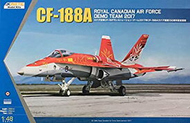 【未使用】【中古】キネティック 1/48 カナダ空軍 CF-188A デモンストレーション・チーム2017年 CF-18 カナダ建国150周年記念塗装 プラモデル KNE48070