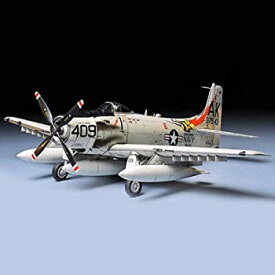 【未使用】【中古】タミヤ 1/48 傑作機シリーズ スカイレイダー アメリカ海軍