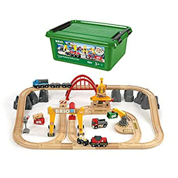 楽天市場】【未使用】【中古】BRIO ( ブリオ ) WORLD カーゴレール 