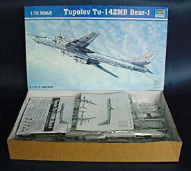 【未使用】【中古】トランペッター 1/72 ツポレフ Tu-142MR ベアーJ プラモデル