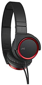 【中古】JVC HA-S400-R 密閉型ヘッドホン 折りたたみ式 レッド