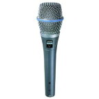 【中古】【輸入品・未使用】SHURE ライブでもスタジオクオリティを発揮する高品位ボーカル用コンデンサ型マイクロホン BETA87A [並行輸入品]