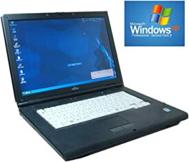 【中古】中古ノートパソコン WINDOWS XPソフトに最適 XPがさくさく動作 富士通 FUJITSU DVD (2Gメモリ−)