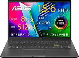 【中古】【 有機EL ディスプレイ搭載 】ASUS ノートパソコン VivoBook 15 OLED K513EA 【インテル Core i7 搭載】 ( 8GB 512GB 15.6インチ Webカメラ ブ