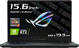 中古 【中古】【輸入・国内仕様】ASUS ゲーミングノートPC ROG Zephyrus G15 GA503RM ( AMD Ryzen 7 6800HS 16GB 512GB RTX 3060 Laptop GPU 15.6型 WQHD 240Hz エクリプスグレー