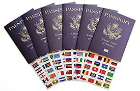 【中古】【輸入品・未使用】空白パスポートブック 12Pack ブルー